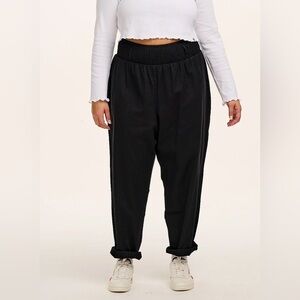 Black Women's Relaxed Fit Pants